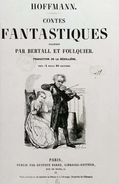 Councillor Krespel, Cover of 