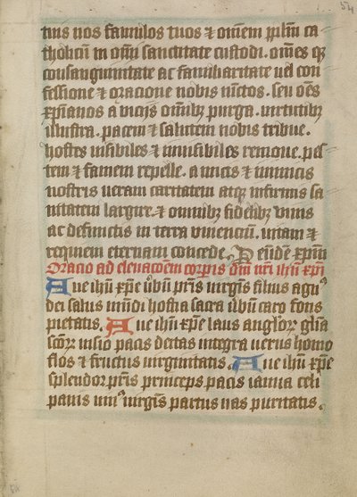 Decorated Text Page by Unknown artist