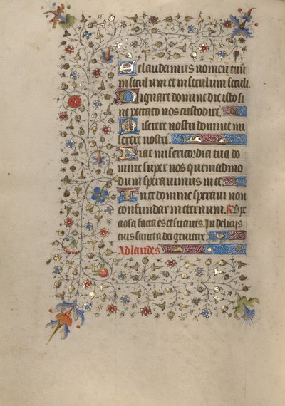 Decorated Text Page by Unknown artist