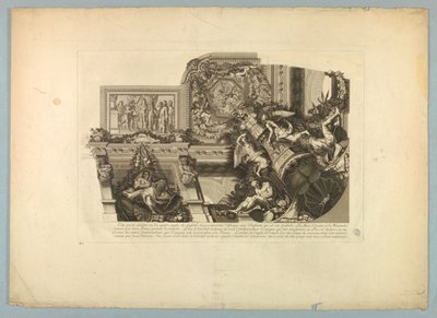 Decorations by Lebrun and Mignard at the Palace of Versailles by Unknown artist
