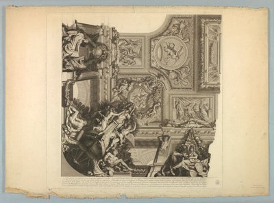 Decorations by Lebrun and Mignard at the Palace of Versailles by Unknown artist