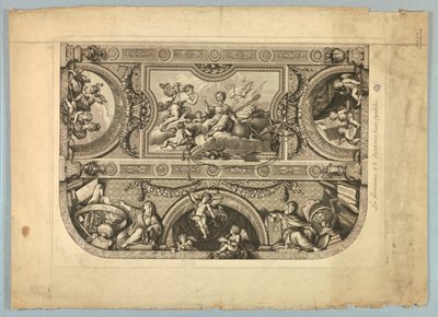 Decorations by Lebrun and Mignard at the Palace of Versailles by Unknown artist