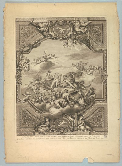 Decorations by Lebrun and Mignard at the Palace of Versailles by Unknown artist