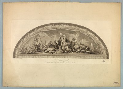 Decorations by Lebrun and Mignard at the Palace of Versailles by Unknown artist