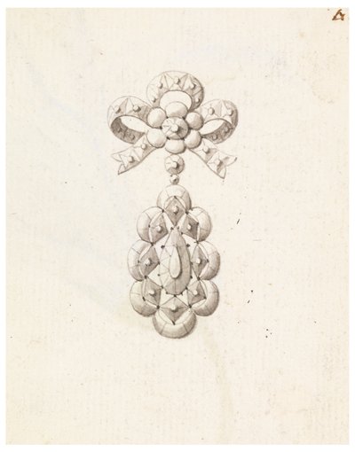 Design for a Brooch by Unknown artist
