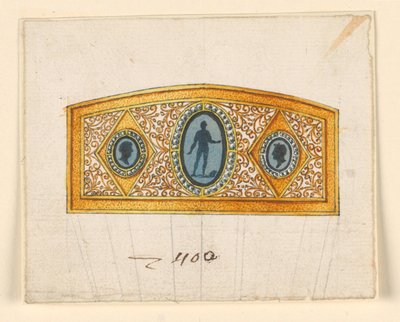 Design for a Comb by Unknown artist
