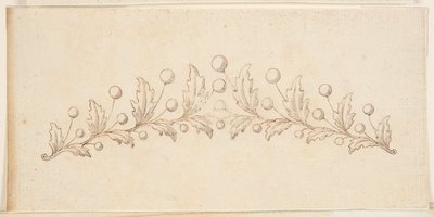 Design for a Coronet by Unknown artist