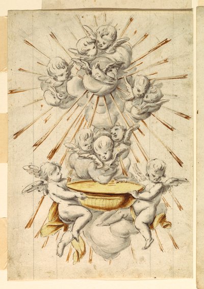 Design for a Holy Water Spout by Unknown artist