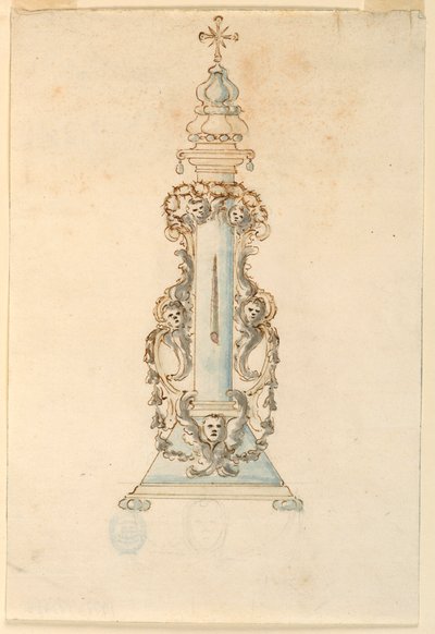 Design for a Reliquary for a Thorn of the Crown by Unknown artist