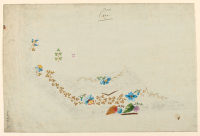 Design for the Embroidery of a Man