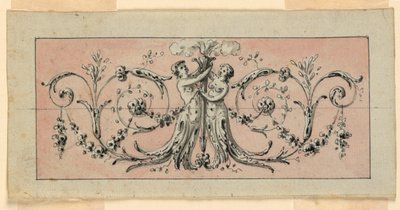 Design for the Decoration of a Panel by Unknown artist
