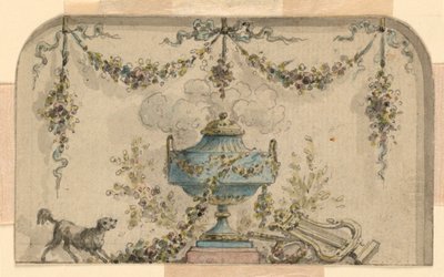 Design for the Decoration of a Panel by Unknown artist