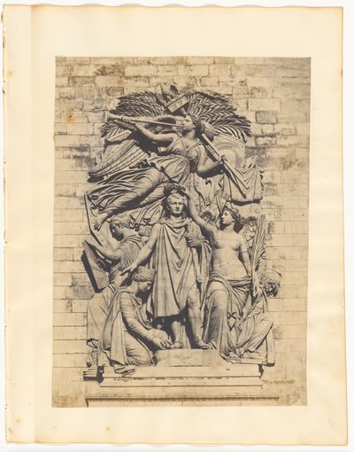 Detail of "Le Triomphe" on the Arc de Triomphe by Unknown artist