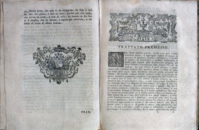 Double page from a music treaty by Giuseppe Tartini by Unknown artist