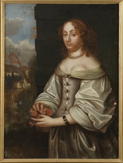 Portrait of Countess Palatine Eleonora Catherine of Zweibruecken, Landgravine of Hesse-Eschwege by Unknown artist