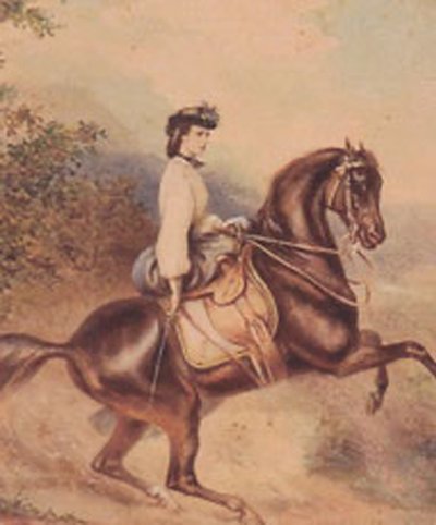 Elisabeth, Empress of Austria and Queen Consort of Hungary (24 December 1837 – 10 September 1898) by Unknown artist