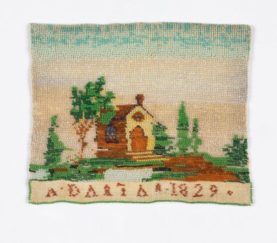 Embroidered picture by Unknown artist