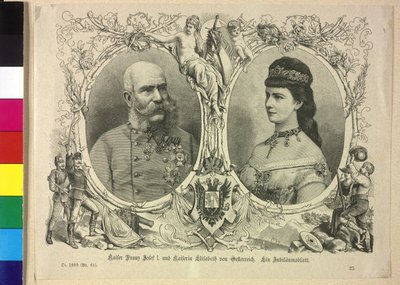 Emperor of Austria and Elisabeth Franz Joseph I by Unknown artist