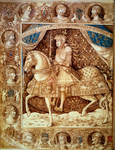Equestrian Portrait of Louis XII, King of France by Unknown artist