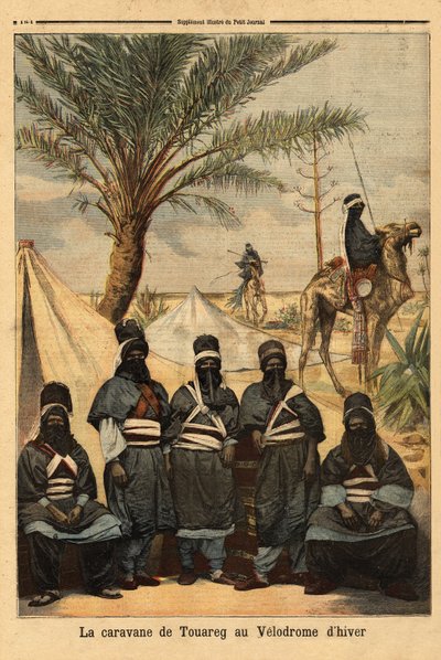 Exhibition of the Caravan of Touareg at the Winter Velodrome by Unknown artist