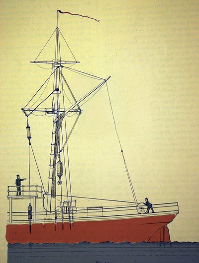 Expedition Voeringen, First Norwegian Expeditions in the North Atlantic Around 1876-1878 by Unknown artist
