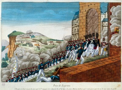 Expedition from Spain (1823-1829): the capture of Logrono by Unknown artist