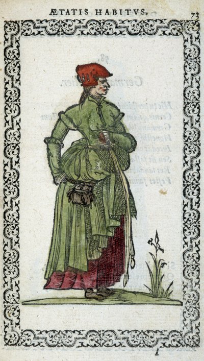 Flemish Woman - in 