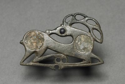 Fibula in the Form of a Recumbent Stag by Unknown artist