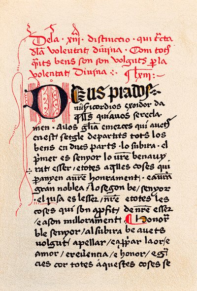 First Page of the Edition of the 