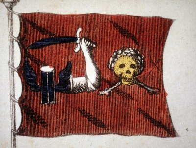 Flag of the Barbarian Pirates by Unknown artist