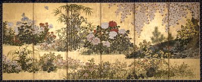 Flowers And Butterflies by Unknown artist