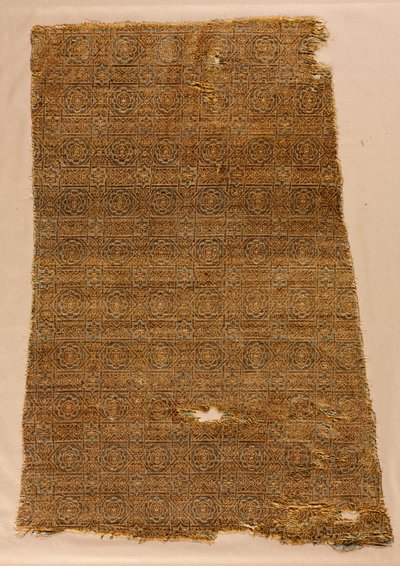 Fragment with star and cross design from the tomb of Don Felipe by Unknown artist