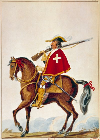 De Valmont, Musketeer of the Guard of Cardinal Richelieu by Unknown artist