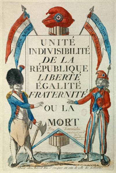 Unite, indivisibility of the Republic 