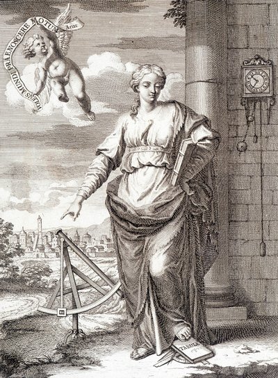 Frontispiece of Ephemerides years 1775-1786, by Eusachio Zanotto by Unknown artist