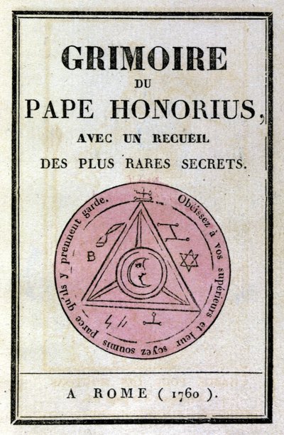 Frontispiece of Pope Honorius