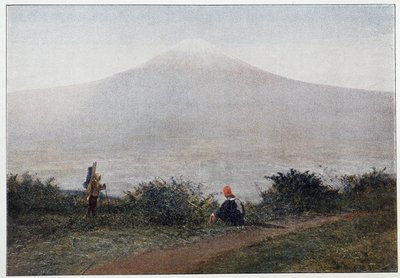 Fujiama, volcano of Japan by Unknown artist