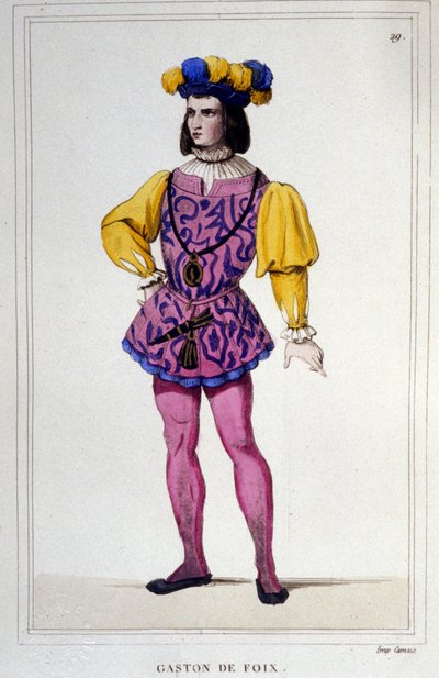 Gaston de Foix, Duke of Nemours French Man of War (Mazères, Ariège) by Unknown artist