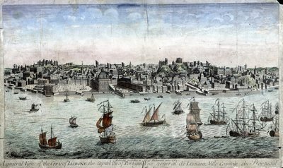 General View of Lisbon, Capital City of Portugal by Unknown artist