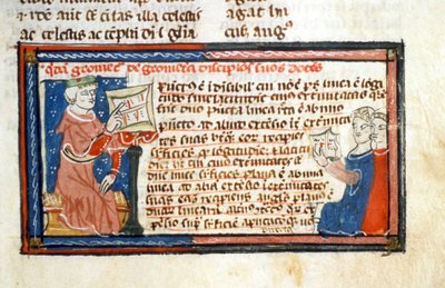 Geometer Race - Illuminure of the Middle Ages by Unknown artist