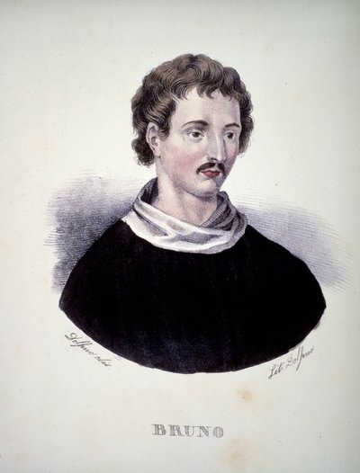 Giordano Bruno (1548 - 1600), Italian philosopher by Unknown artist