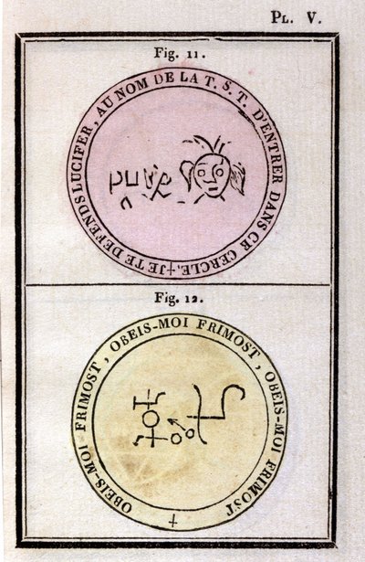 Grimoire of Pope Honorius Used to Summon Demons. Ed. of 1760 by Unknown artist
