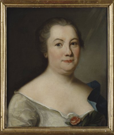 Portrait of Hedvig Charlotta Nordenflycht by Unknown artist