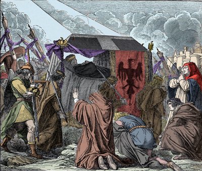 Henry VII Mourned by His People by Unknown artist