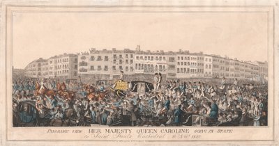 Her Majesty Queen Caroline Going in State to St. Paul