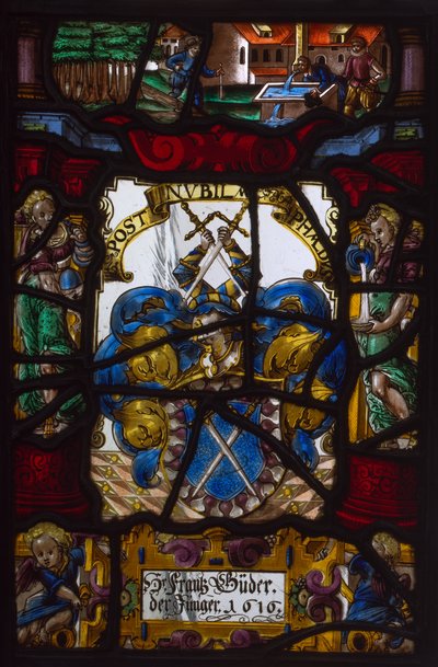 Heraldic Panel of Franz Buder by Unknown artist