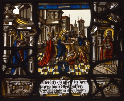 Heraldic Panel with the Beheading of Saint John the Baptist by Unknown artist