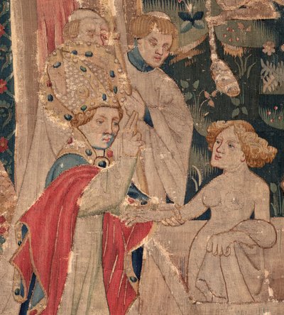 History of Saint Piat and Saint Eleuthère, Scene 12: The Resurrection of the Tribune