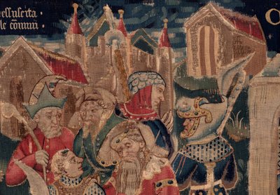History of Saint Piat and Saint Eleutherius, Scene 12: The Resurrection of the Tribune