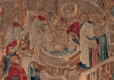 History of Saint Piat and Saint Eleutherius, Scene 6 (detail) by Unknown artist